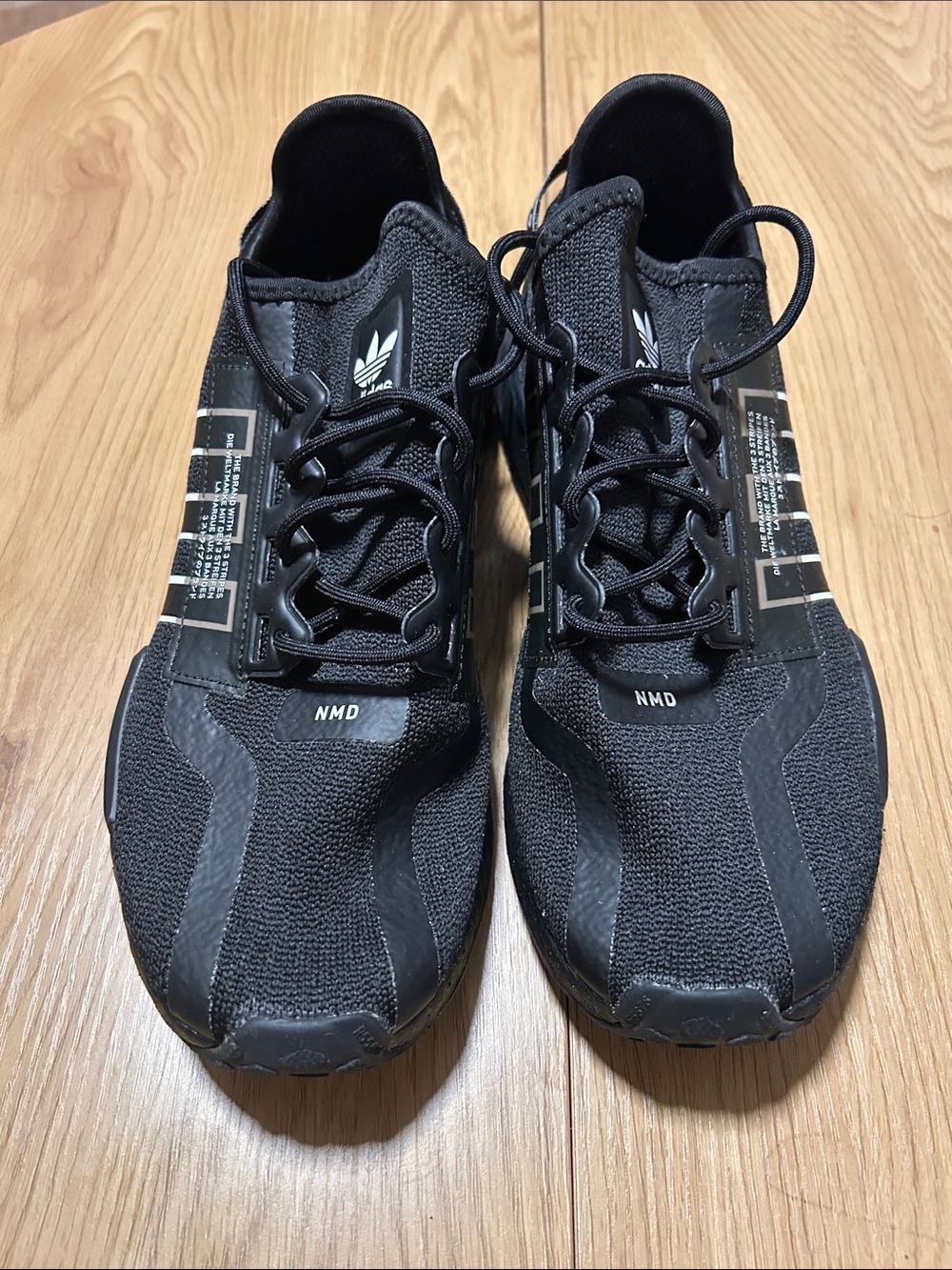 adidas NMD Mens Black Low-Top Sneakers